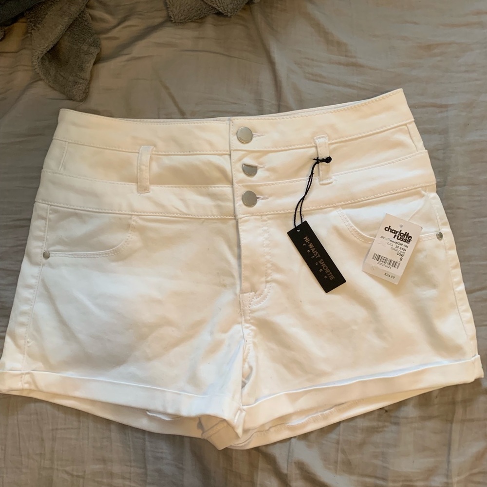 White shorts